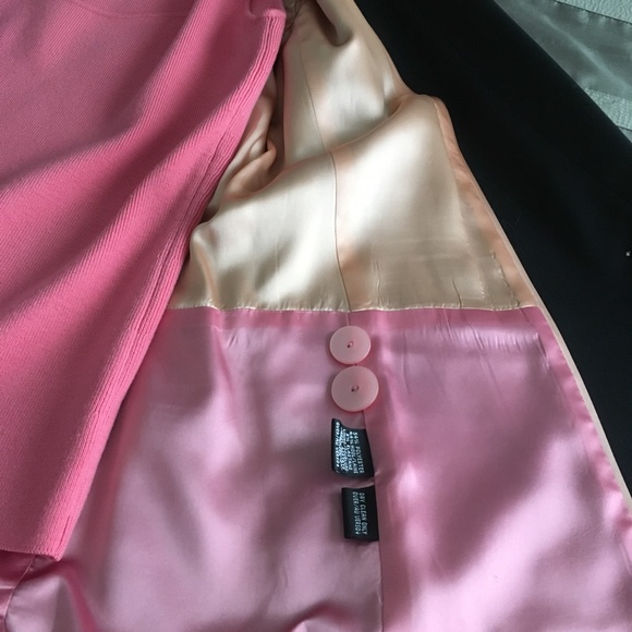 Dana Buchman Black & Pink 1-button Blazer & Top - Picture 7 of 7